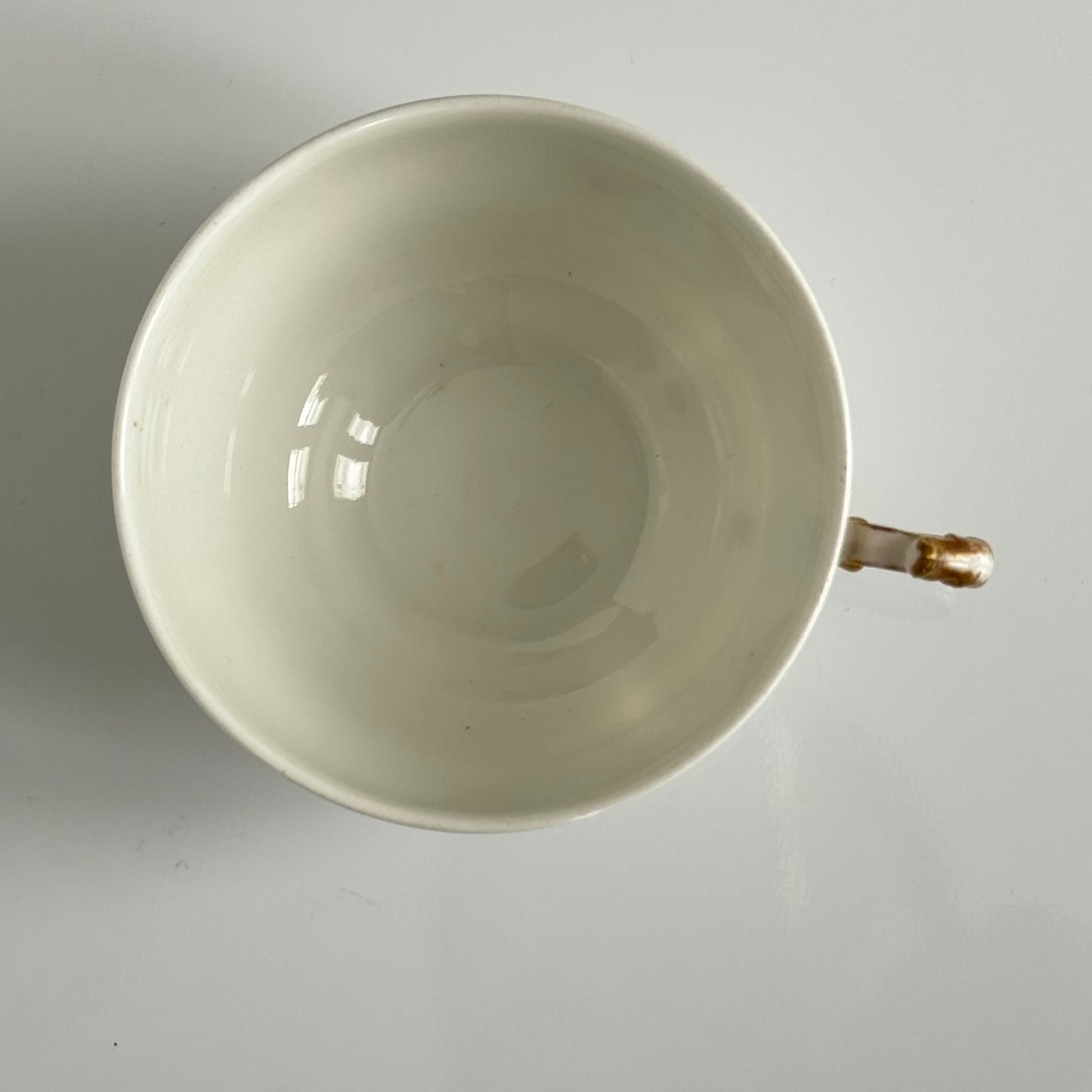 English: Antique porcelain tea cups and saucers by Bernardaud / Delinières, circa 1900, decorated with rose garlands, marked “D & Co FRANCE” and “B & Co FRANCE” ; 日本語: ベルナルド/ドゥリニエール製のアンティーク磁器ティーカップ&ソーサー(1900年頃)、バラのガーランド模様入り、“D & Co FRANCE”および“B & Co FRANCE”のサインあり ; Français: Tasses à thé et soucoupes en porcelaine ancienne de Bernardaud / Delinières vers 1900, décorées de guirlandes de roses, marquées “D & Co FRANCE” et “B & Co FRANCE”.