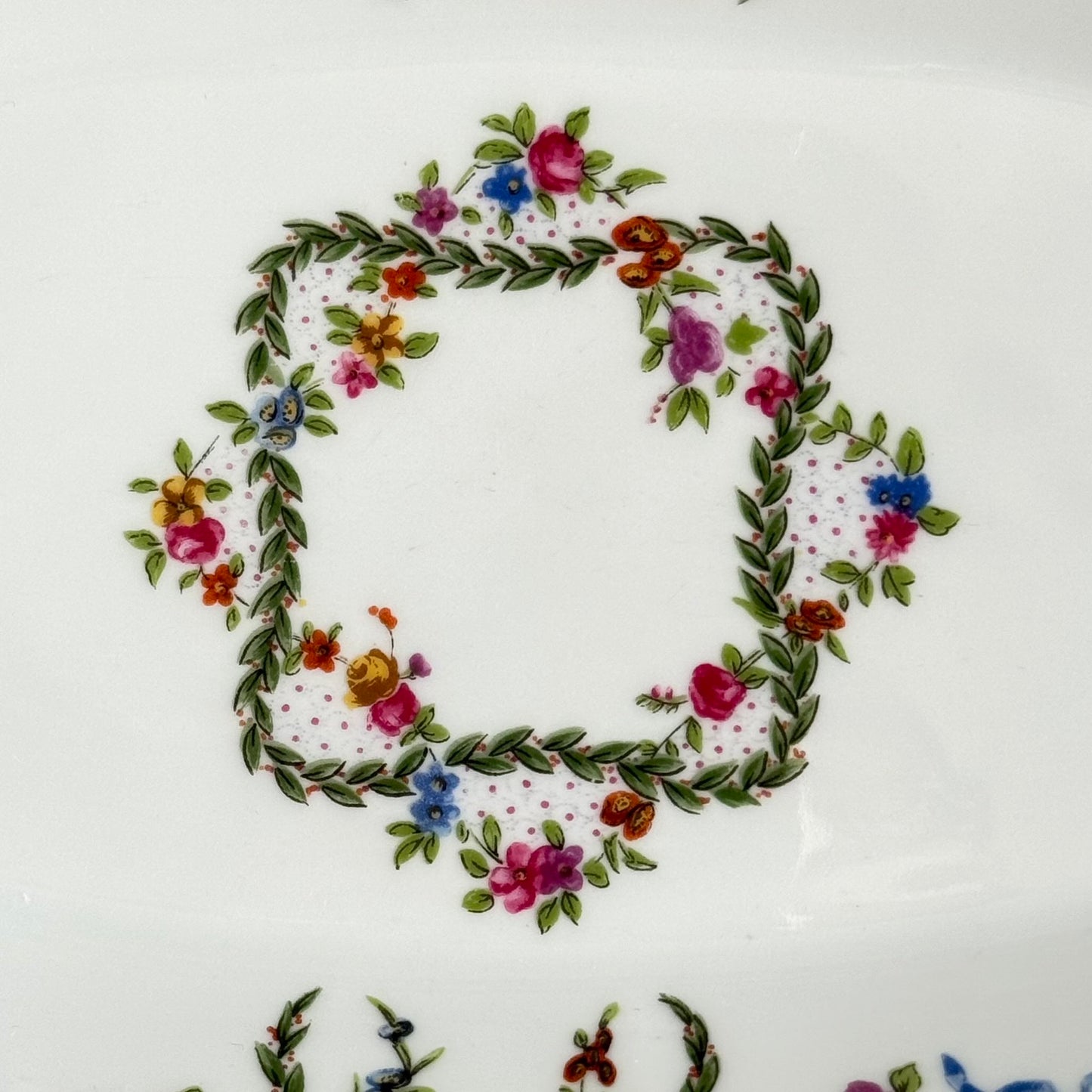 Porcelain Serving Dish with Ribbon and Garland Motif | Bernardaud “Lamartine” | circa 1920–1930