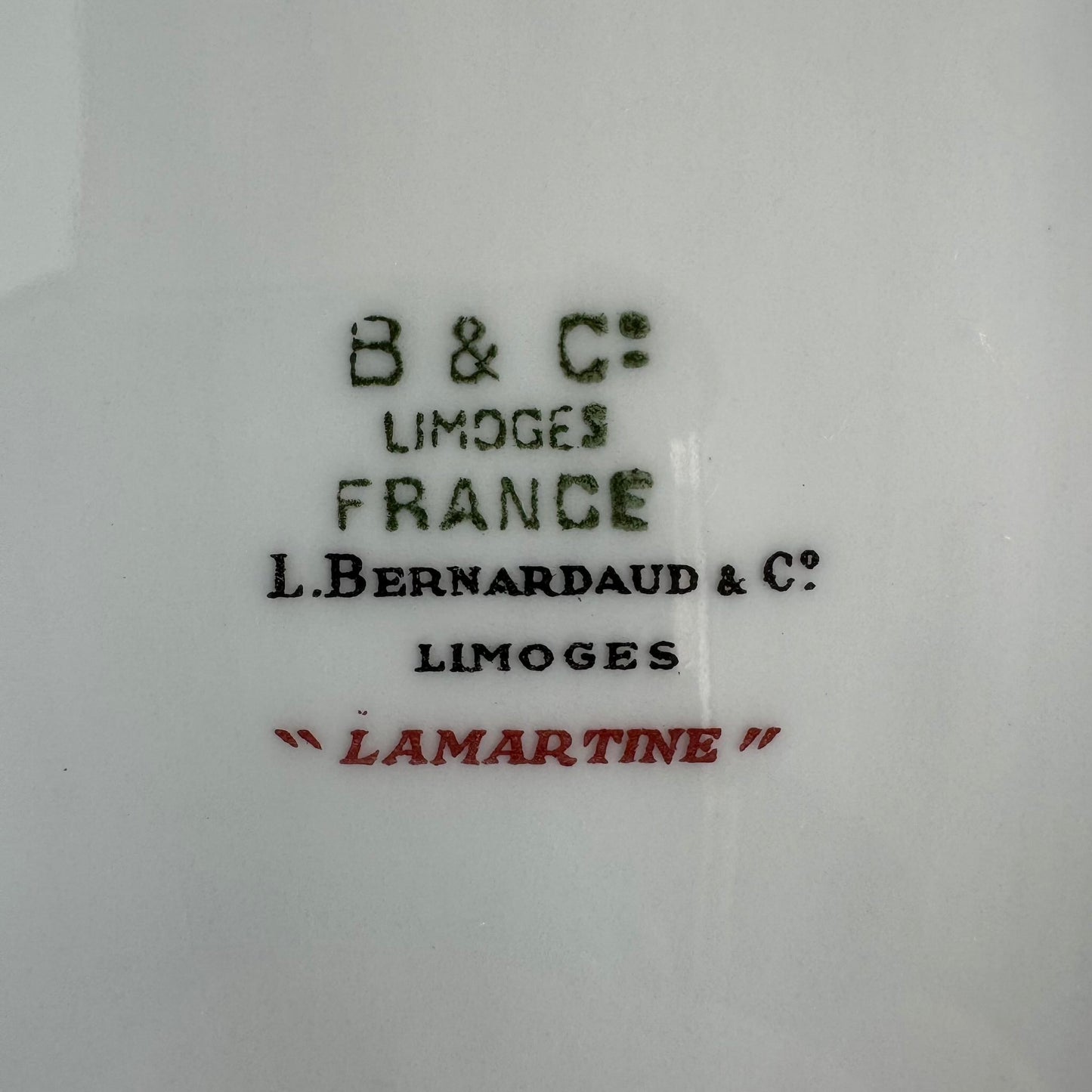 Porcelain Serving Dish with Ribbon and Garland Motif | Bernardaud “Lamartine” | circa 1920–1930