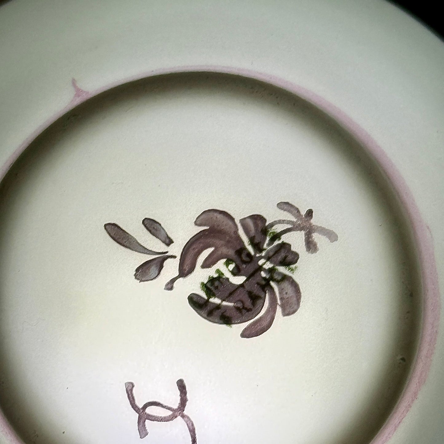 Limoges Hand-Painted Bud Vase (Soliflore) with Ribbon and Floral Motif | Vintage