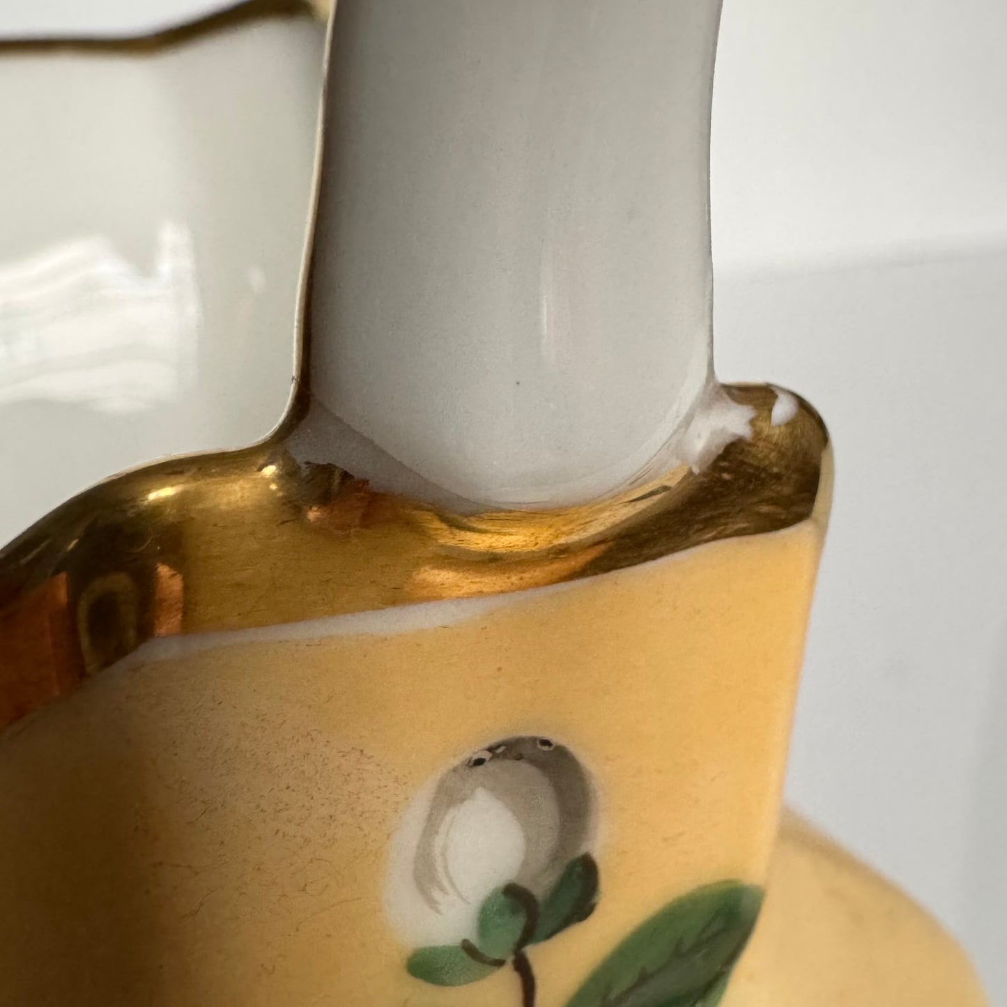 オールド・パリ・ポーセリン(ヴュー・パリ)クリーマー | 手描きの花柄装飾 | 19世紀前期