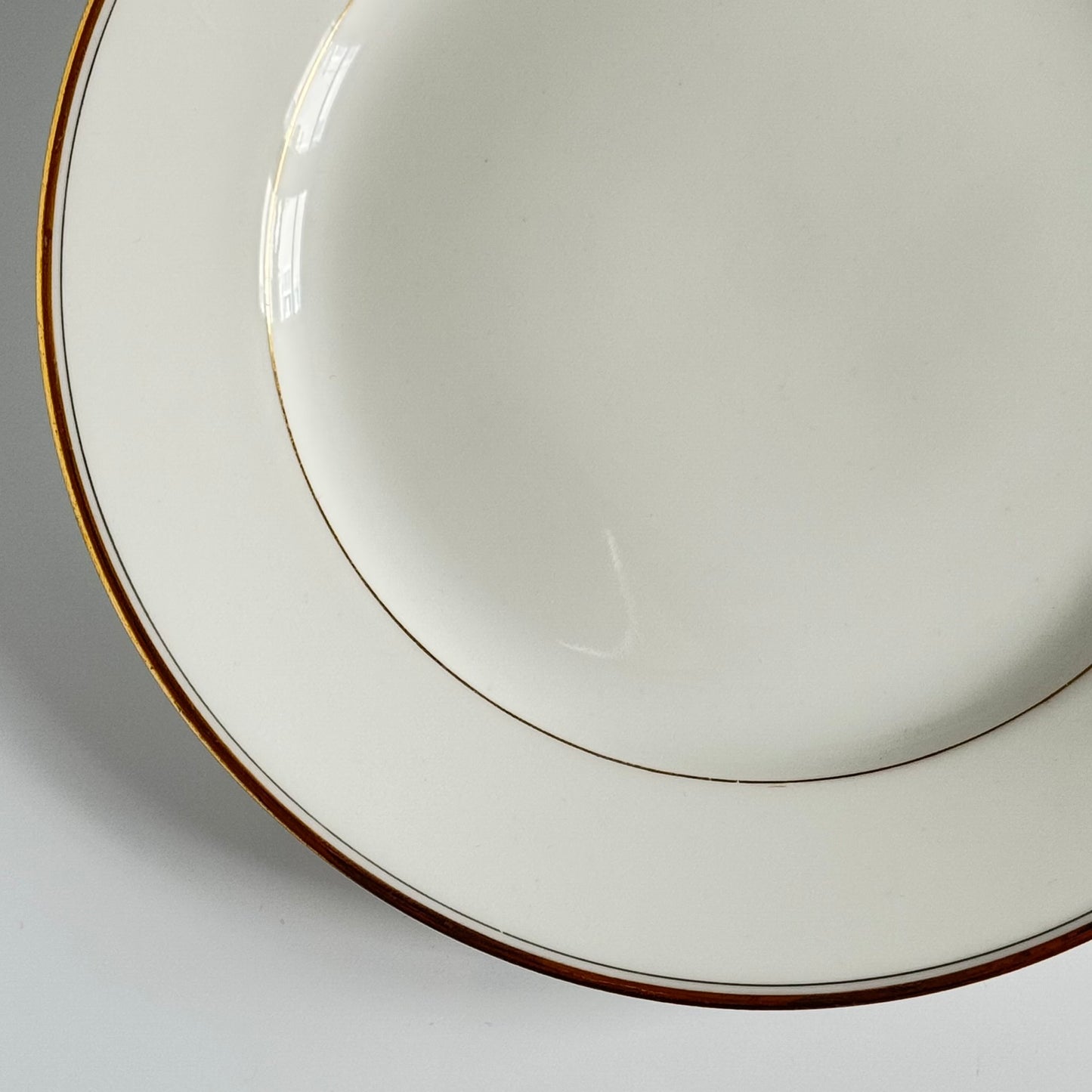 Paris Porcelain Dessert Plate with Monogram | Vieux Paris / Old Paris | Late 19th–Early 20th Century