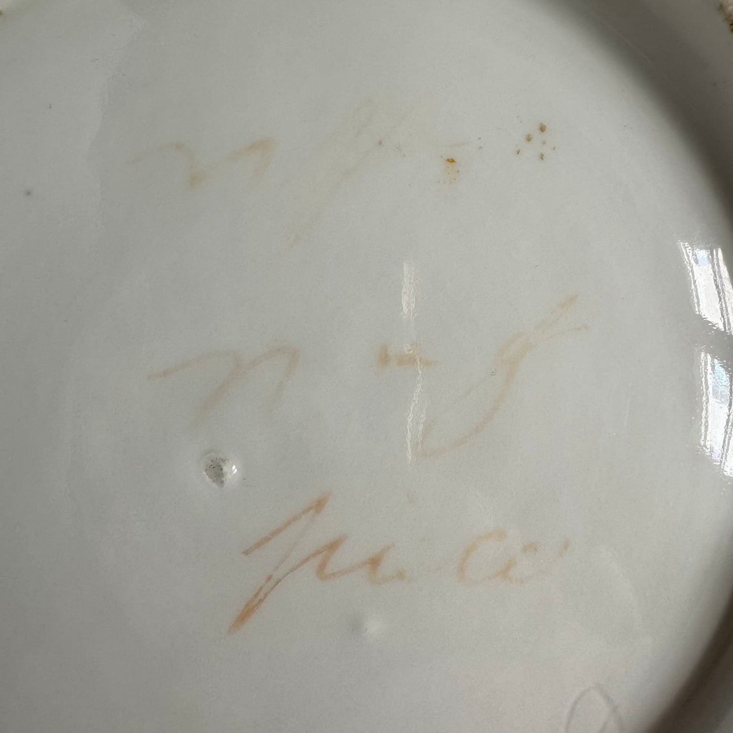 Hand-Painted Paris Porcelain Cake Plate | Vieux Paris / Old Paris | Early 19th Century