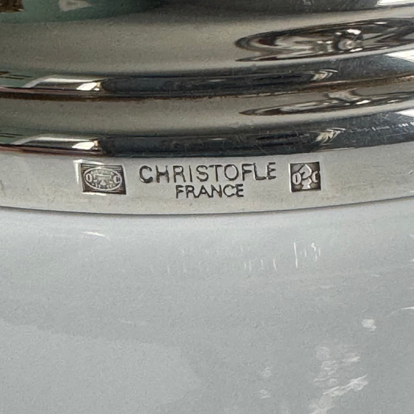 クリストフル「アルビ」三灯式キャンドルスタンド ペア | フランス 1970〜80年代