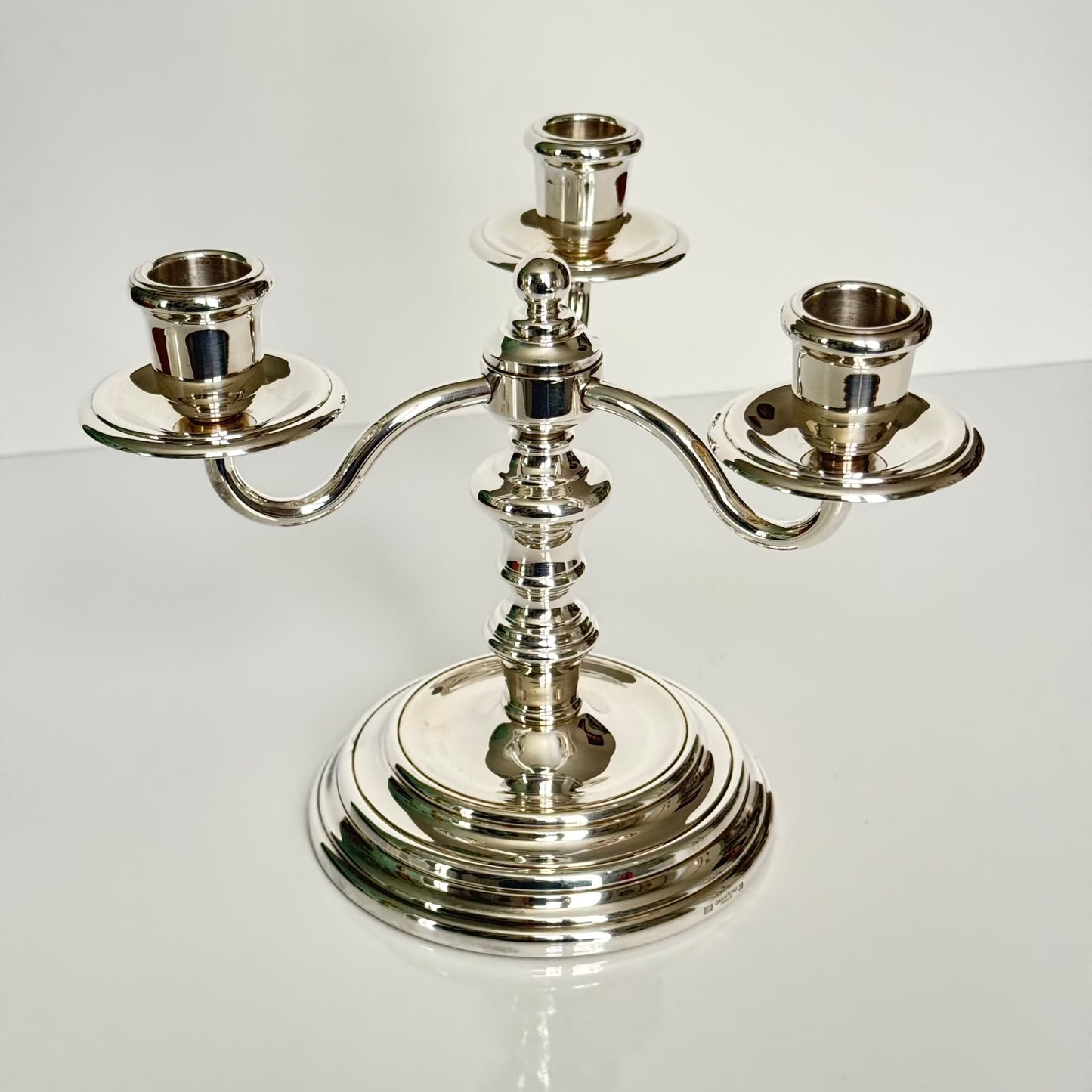 クリストフル「アルビ」三灯式キャンドルスタンド ペア | フランス 1970〜80年代