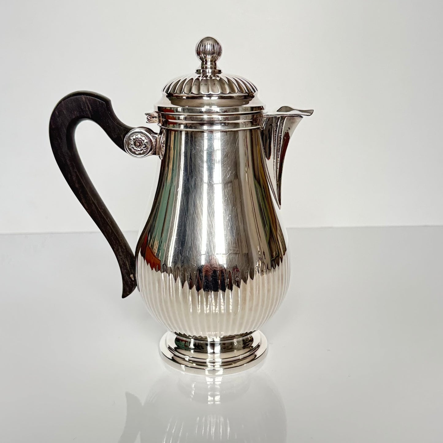 クリストフル「ガリア」シルバープレート コーヒー／ティーポット＆クリーマー | フランス 1920年代