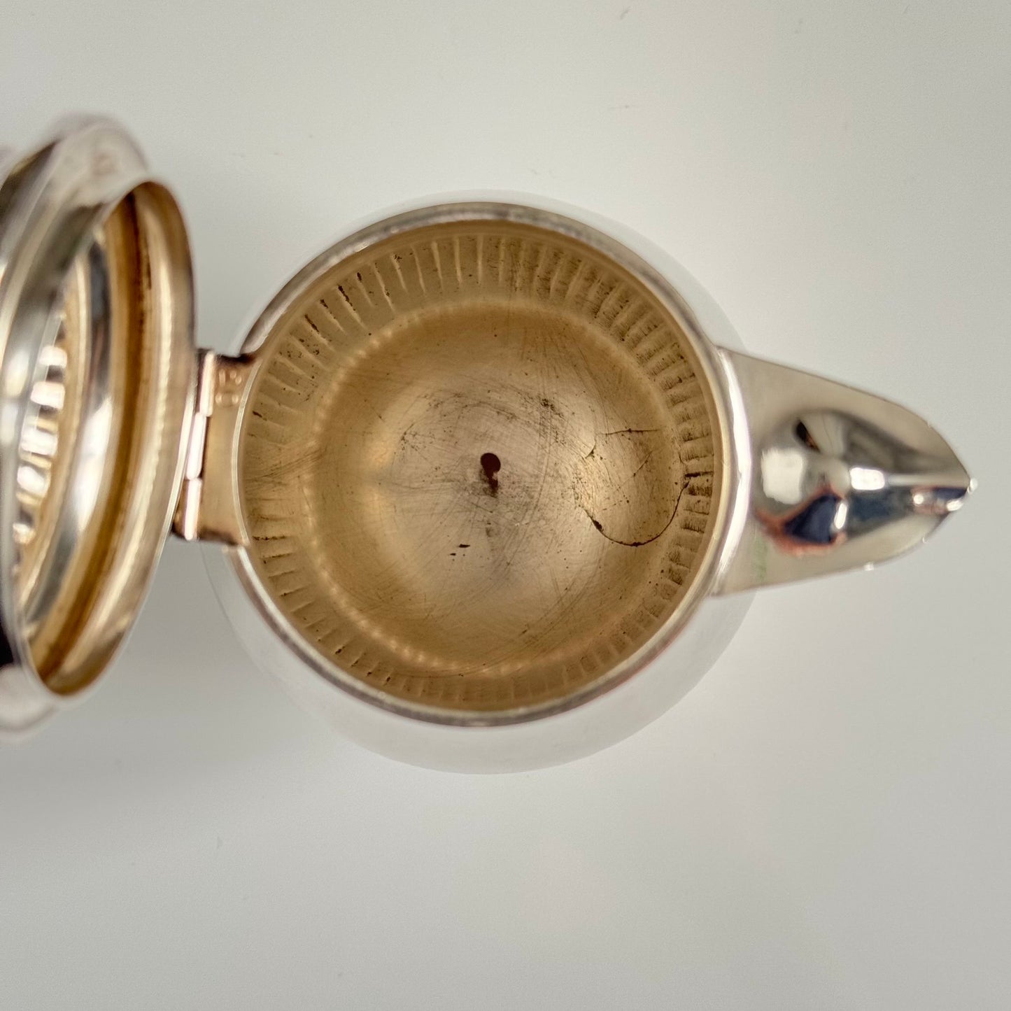 クリストフル「ガリア」シルバープレート コーヒー／ティーポット＆クリーマー | フランス 1920年代