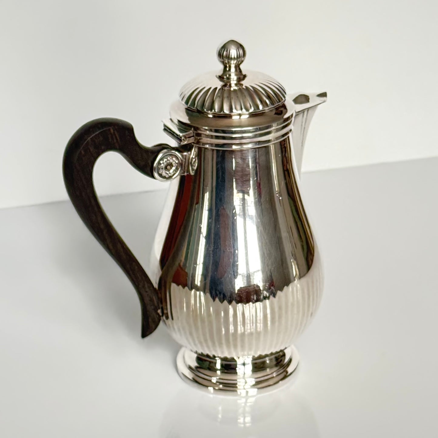 クリストフル「ガリア」シルバープレート コーヒー／ティーポット＆クリーマー | フランス 1920年代