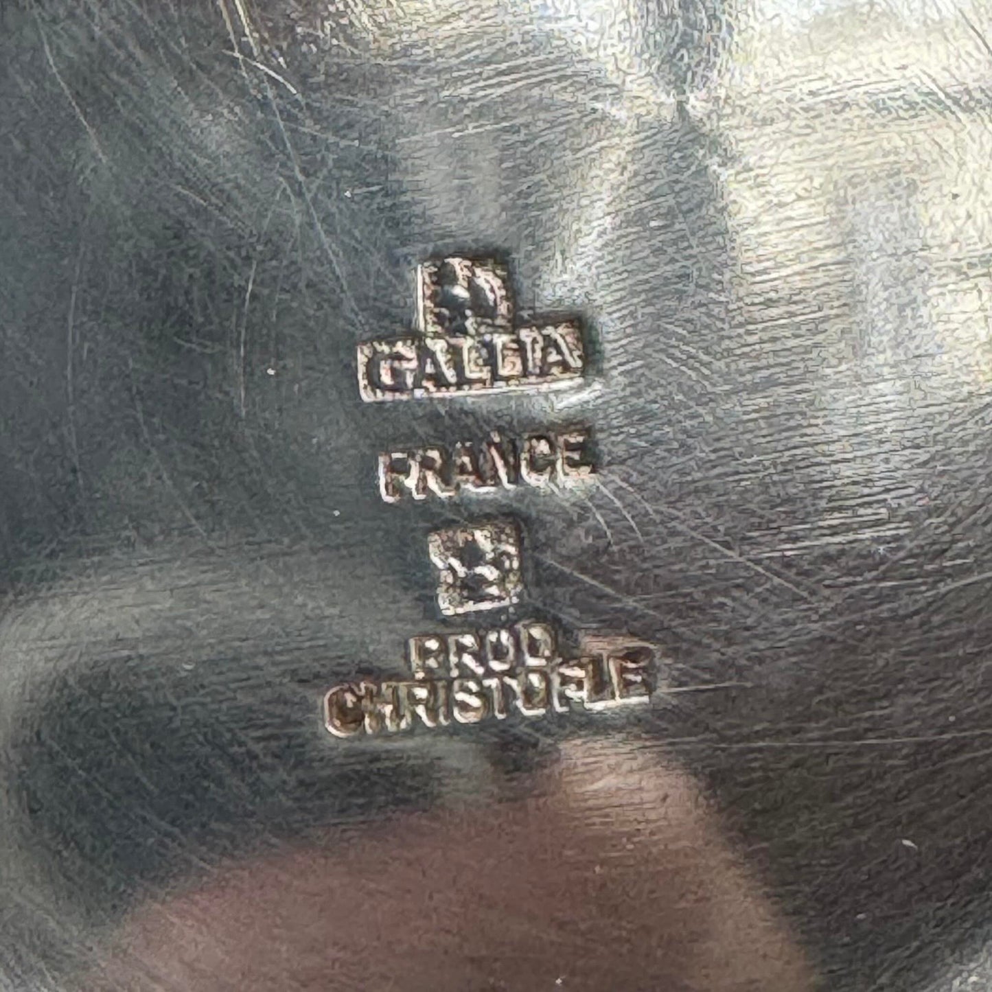 クリストフル「ガリア」シルバープレート コーヒー／ティーポット＆クリーマー | フランス 1920年代