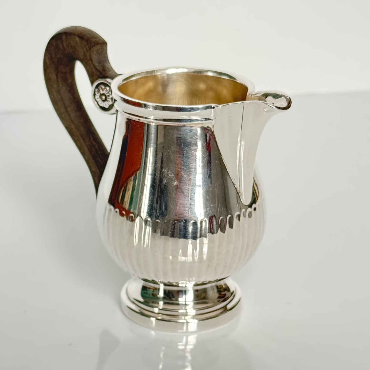 クリストフル「ガリア」シルバープレート コーヒー／ティーポット＆クリーマー | フランス 1920年代