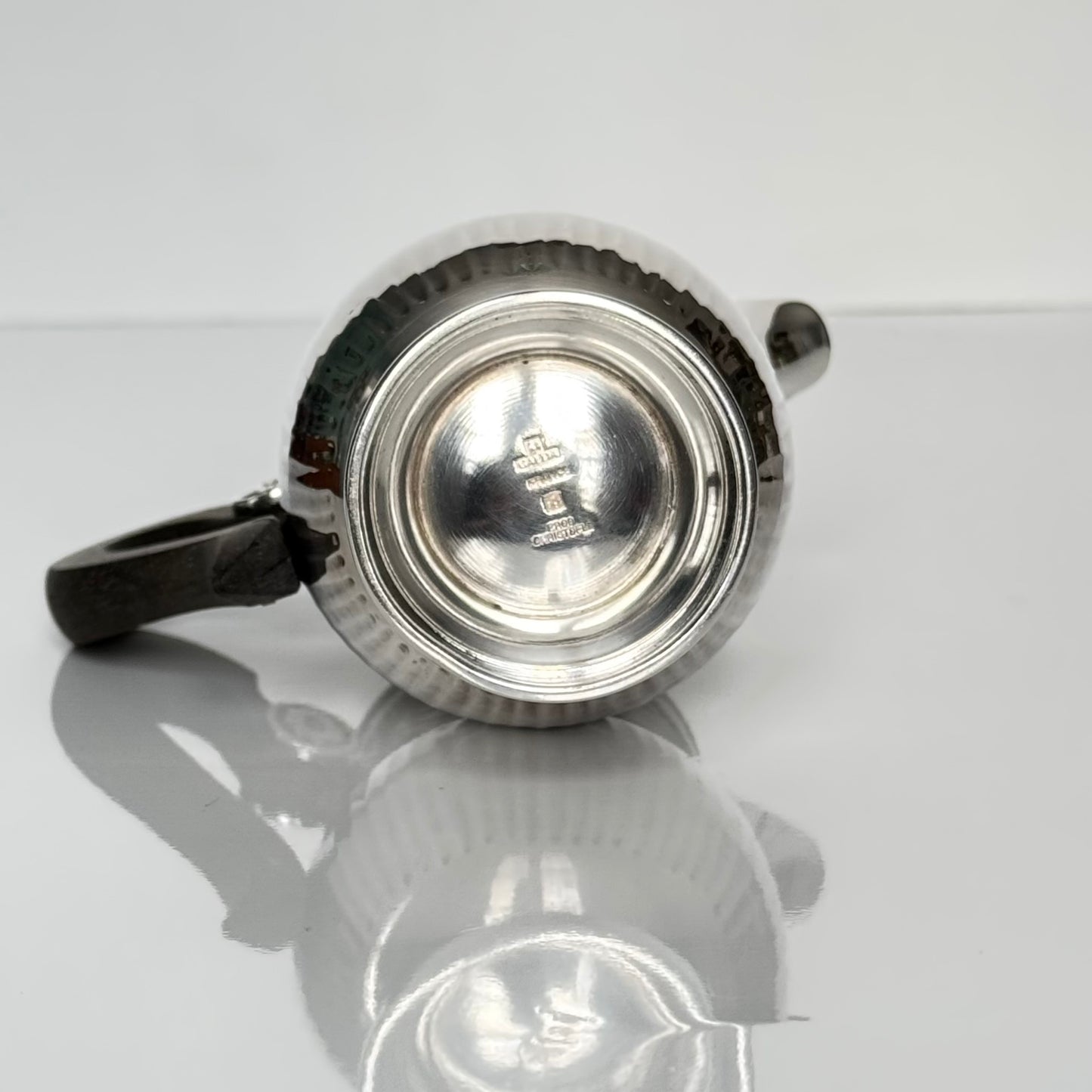 クリストフル「ガリア」シルバープレート コーヒー／ティーポット＆クリーマー | フランス 1920年代