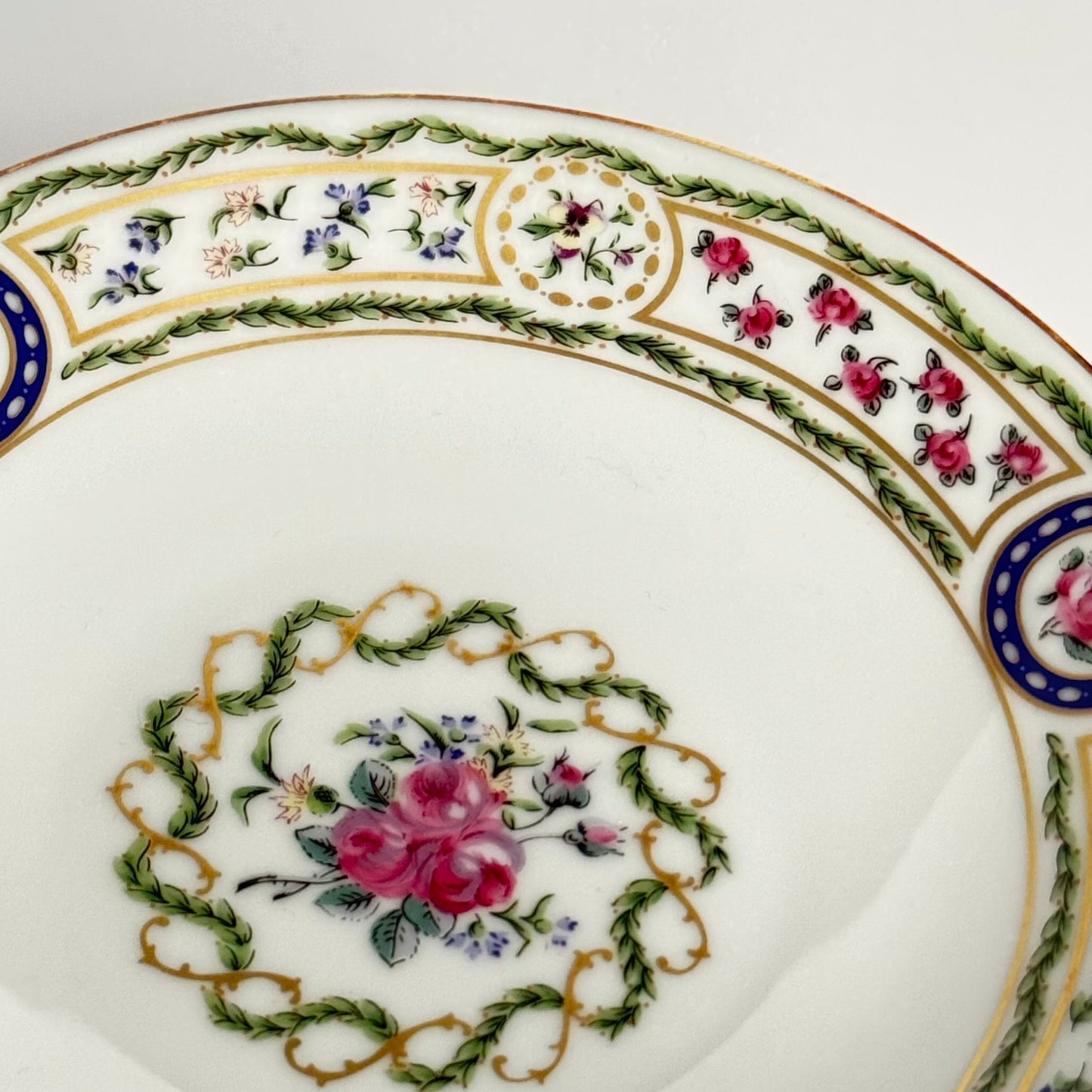 アビランド「ルーヴシエンヌ」ポーセリン・コンポート | リモージュ／20世紀〜現代