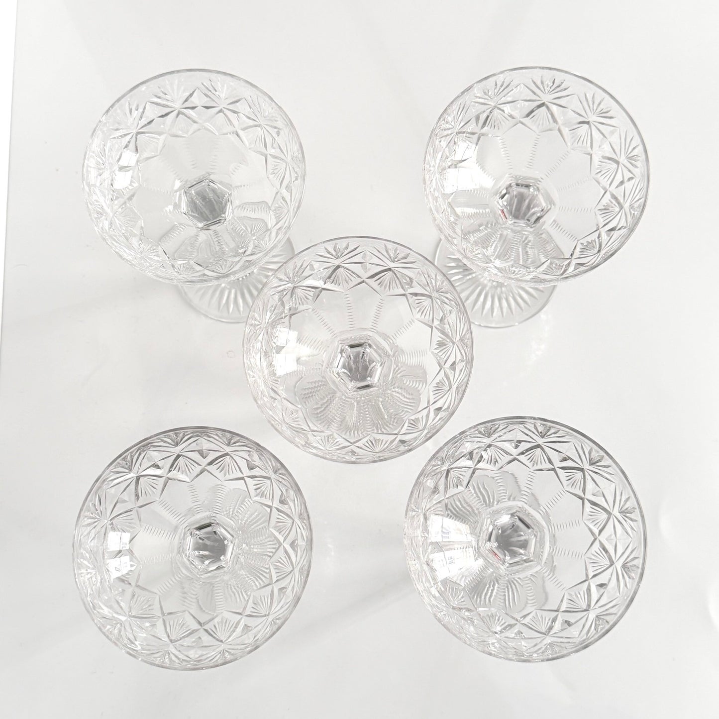 Saint-Louis Crystal Champagne Glass | Gavarni Pattern | Early 20th Century