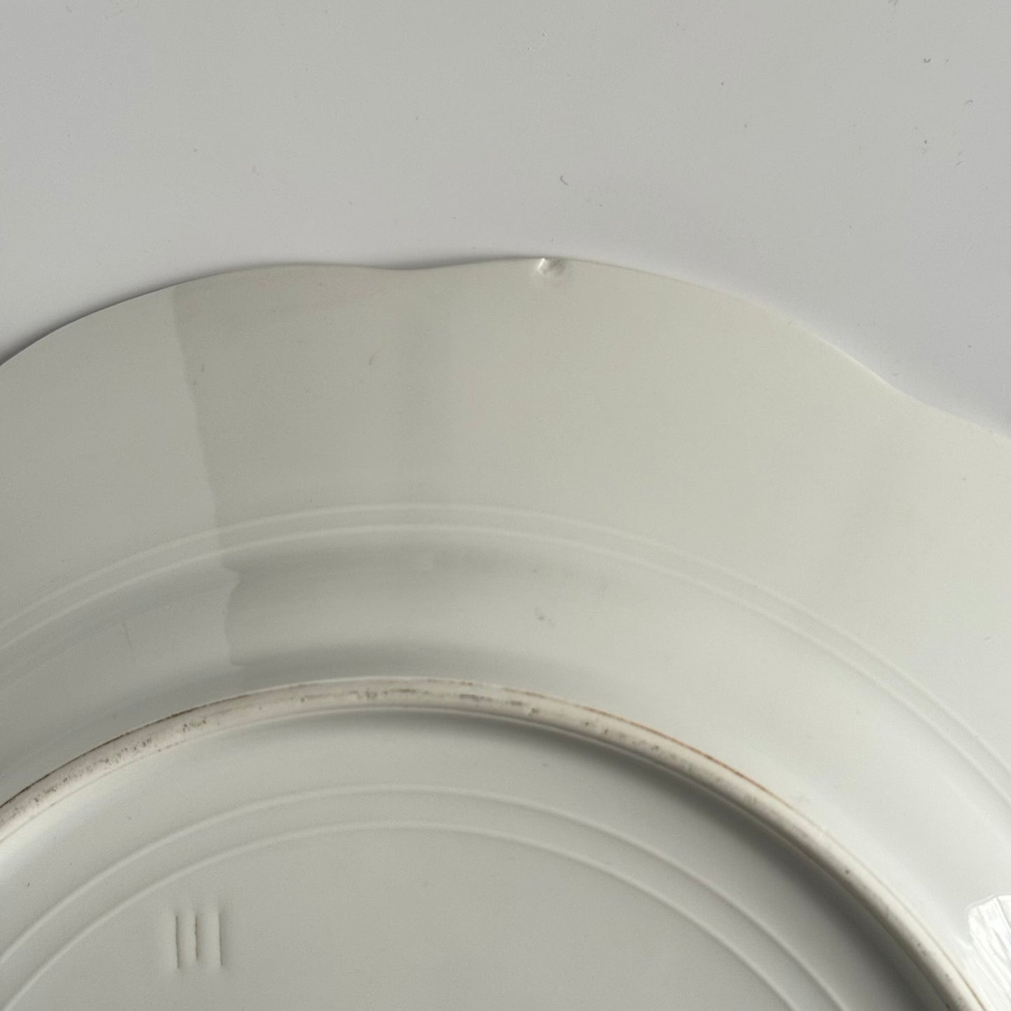 Ahrenfeldt Limoges Porcelain Serving Platter with Ribbon and Floral Decoration | Late 19th – Early 20th Century