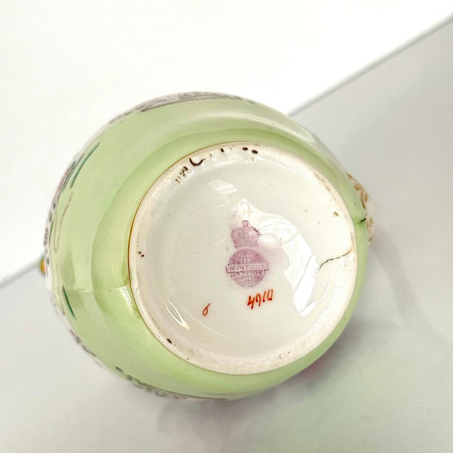 Pot à Lait Ancien en Porcelaine de Minton – Décor Chinoiserie & Phénix