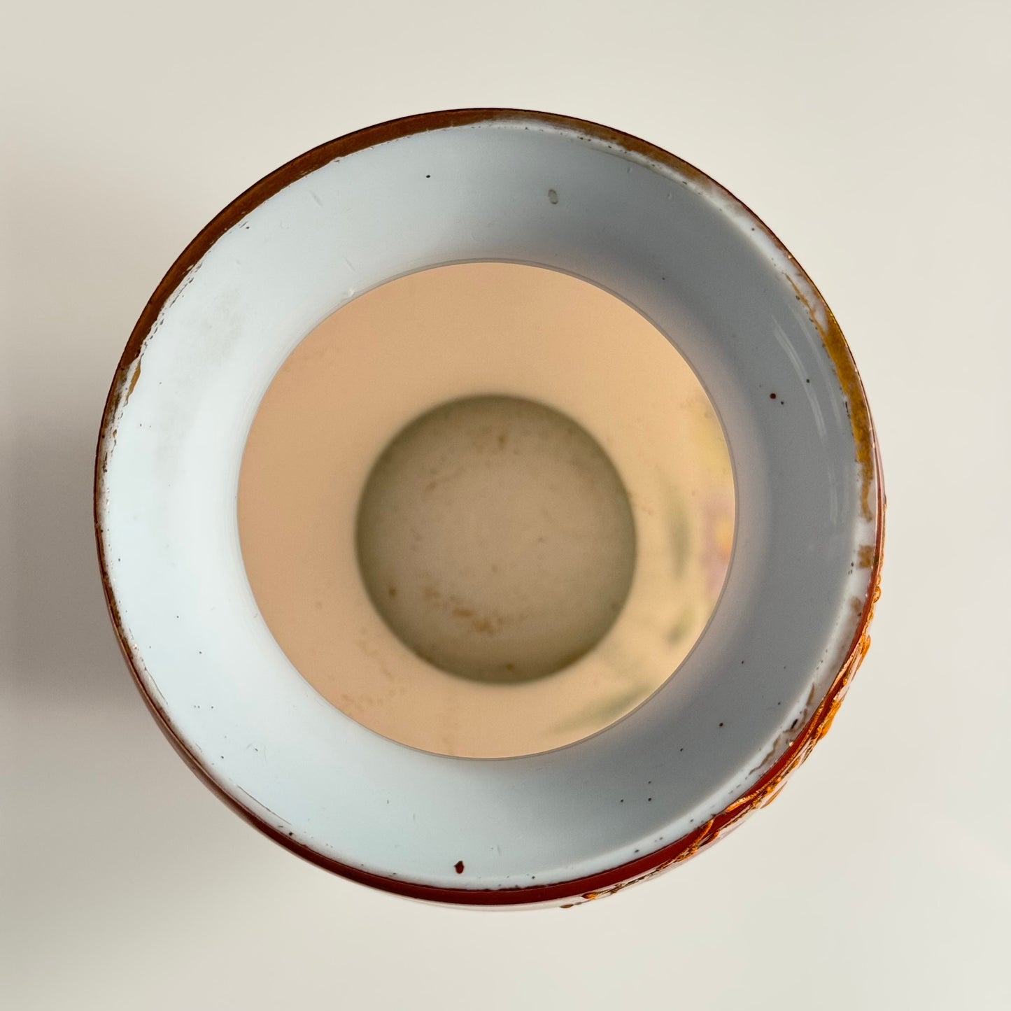 Magnificent Pair of Large Antique French Opaline Glass Vases | Hand-Painted Flowers & Gold | 19th Century