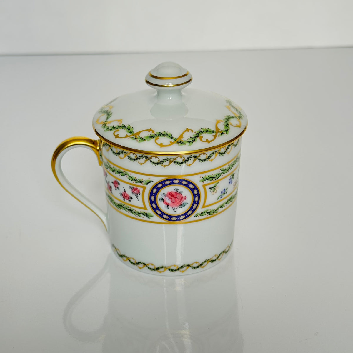 Pot à Chocolat en Porcelaine Haviland Limoges – Modèle Louveciennes