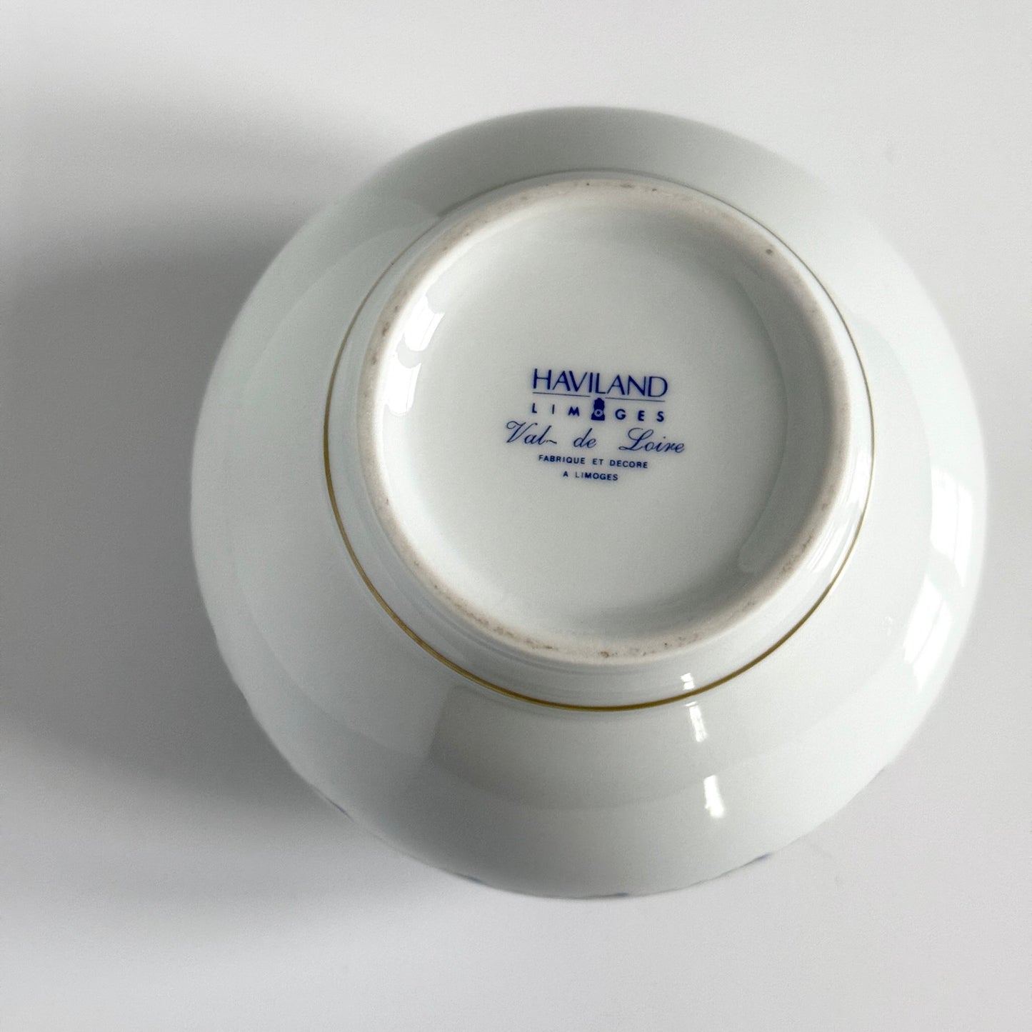 Vase Boule en Porcelaine Haviland Limoges – Modèle Val de Loire