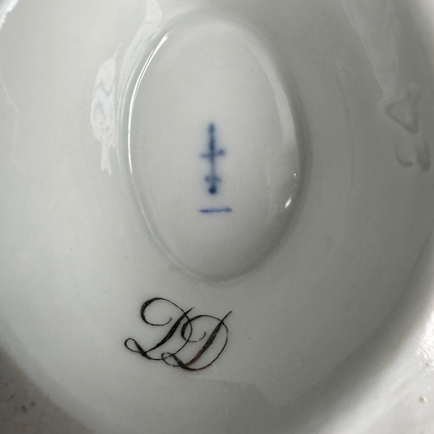 KPMベルリン製 ソースボート＆アンダープレート | 19世紀初頭 | 約1803–1816年