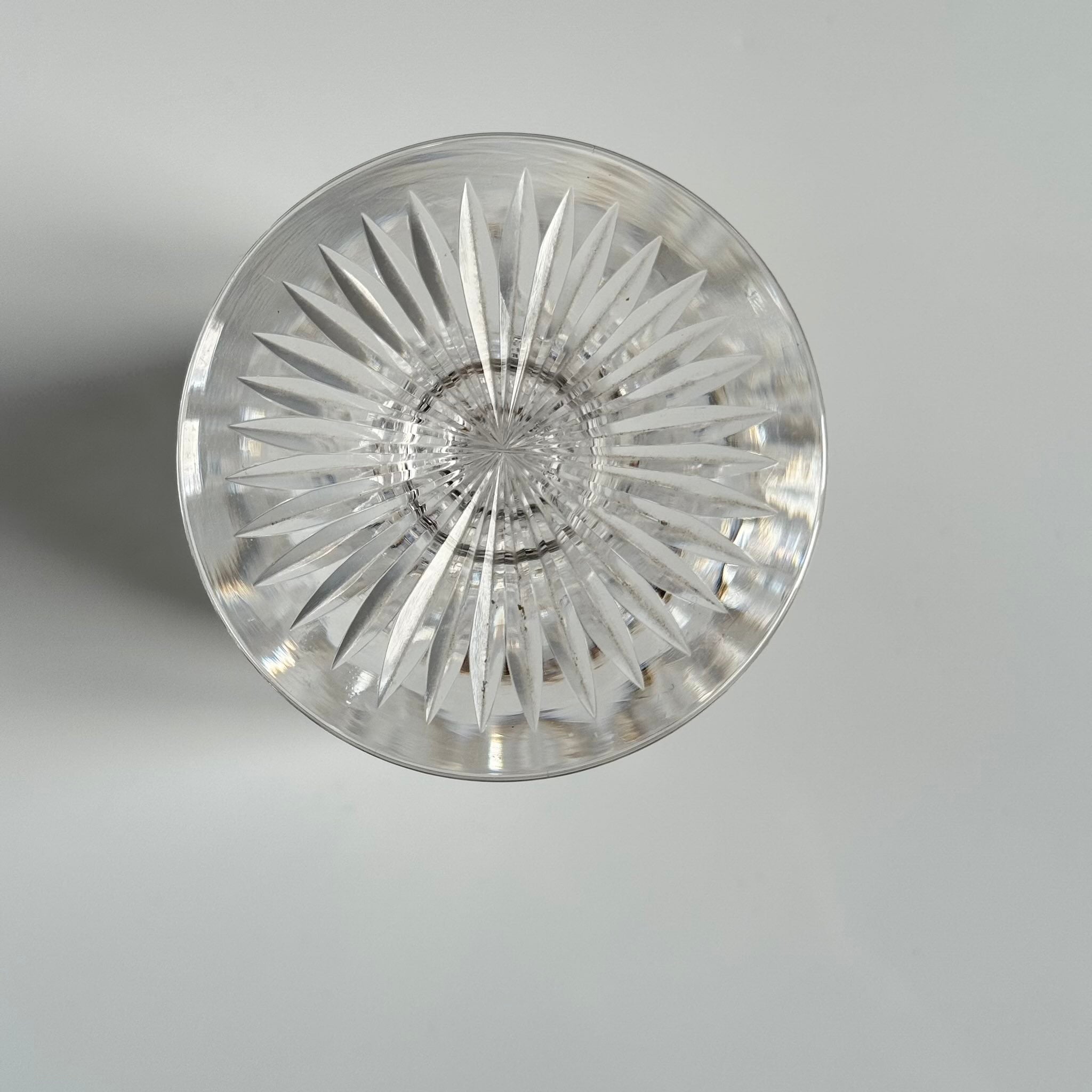 Saint-Louis Crystal Water Glass | Gavarni Pattern | Early 20th