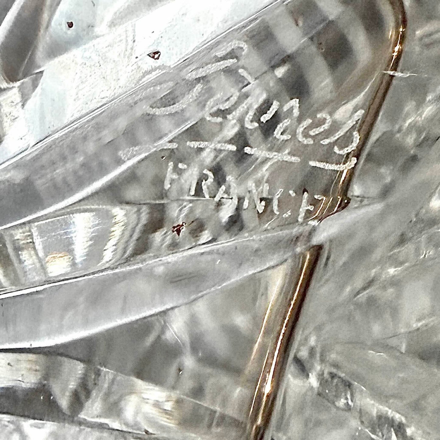 セーヴル クリスタル ウイスキーデキャンタ | フランス 20世紀